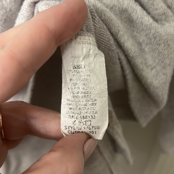 Grey Color Blocking Leopard Top From- Staccato Size- medium - Picture 5 of 8